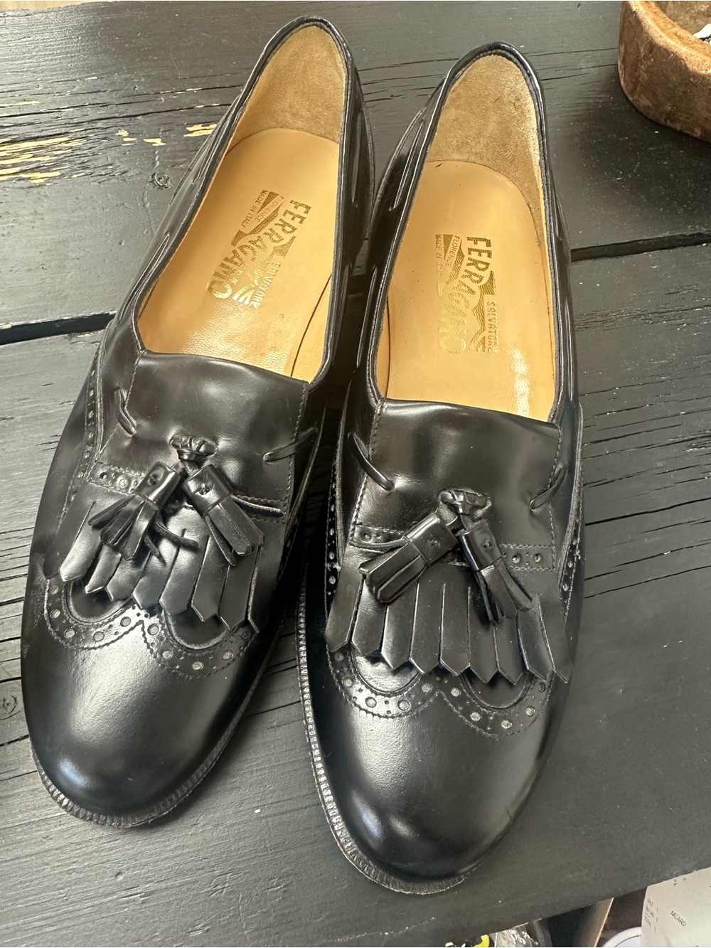 Men’s Ferragamo Loafers Sz 9
